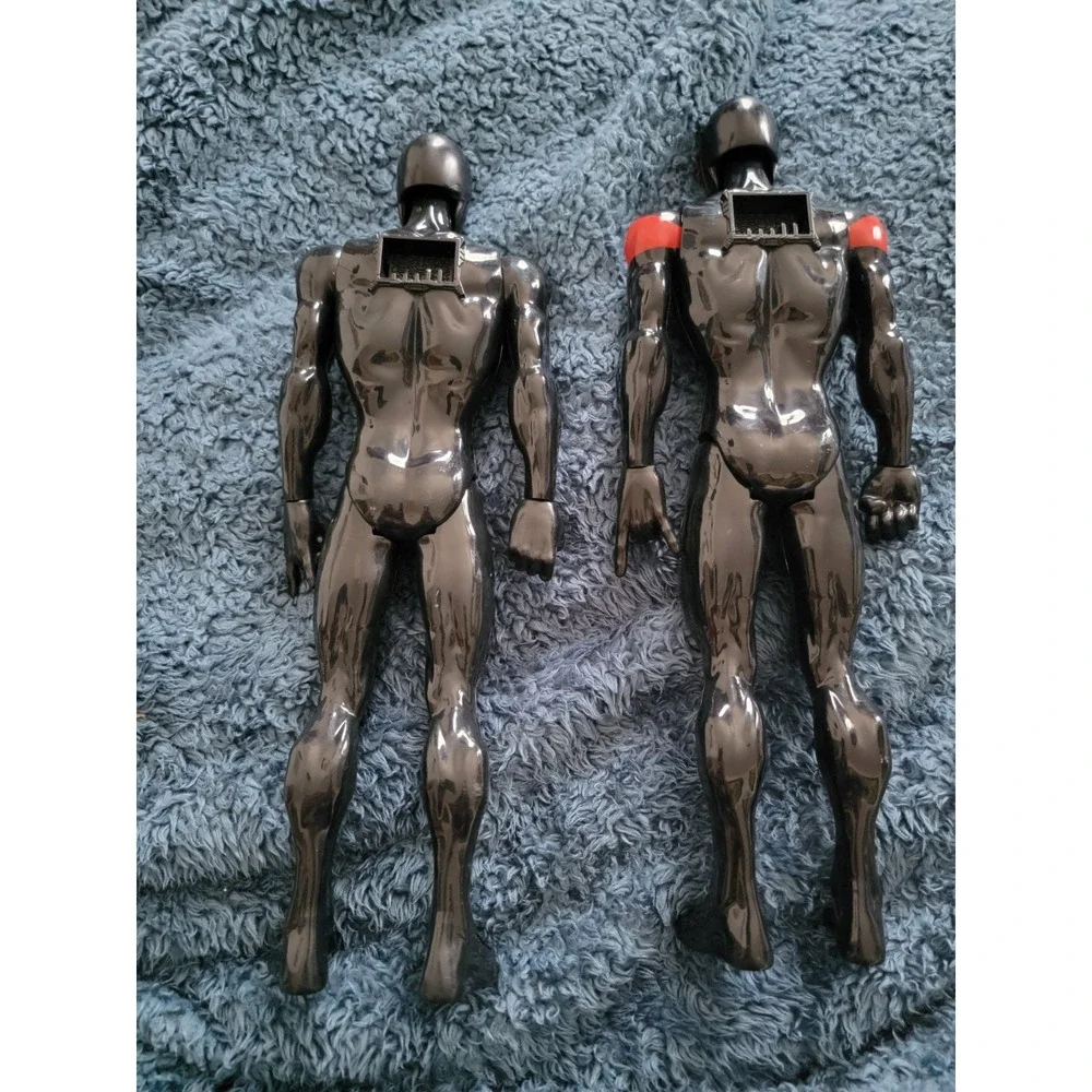 (2) 2017 Marvel Titan Hero  Spiderman MAX VENOM Miles Morales And Black Suit 11